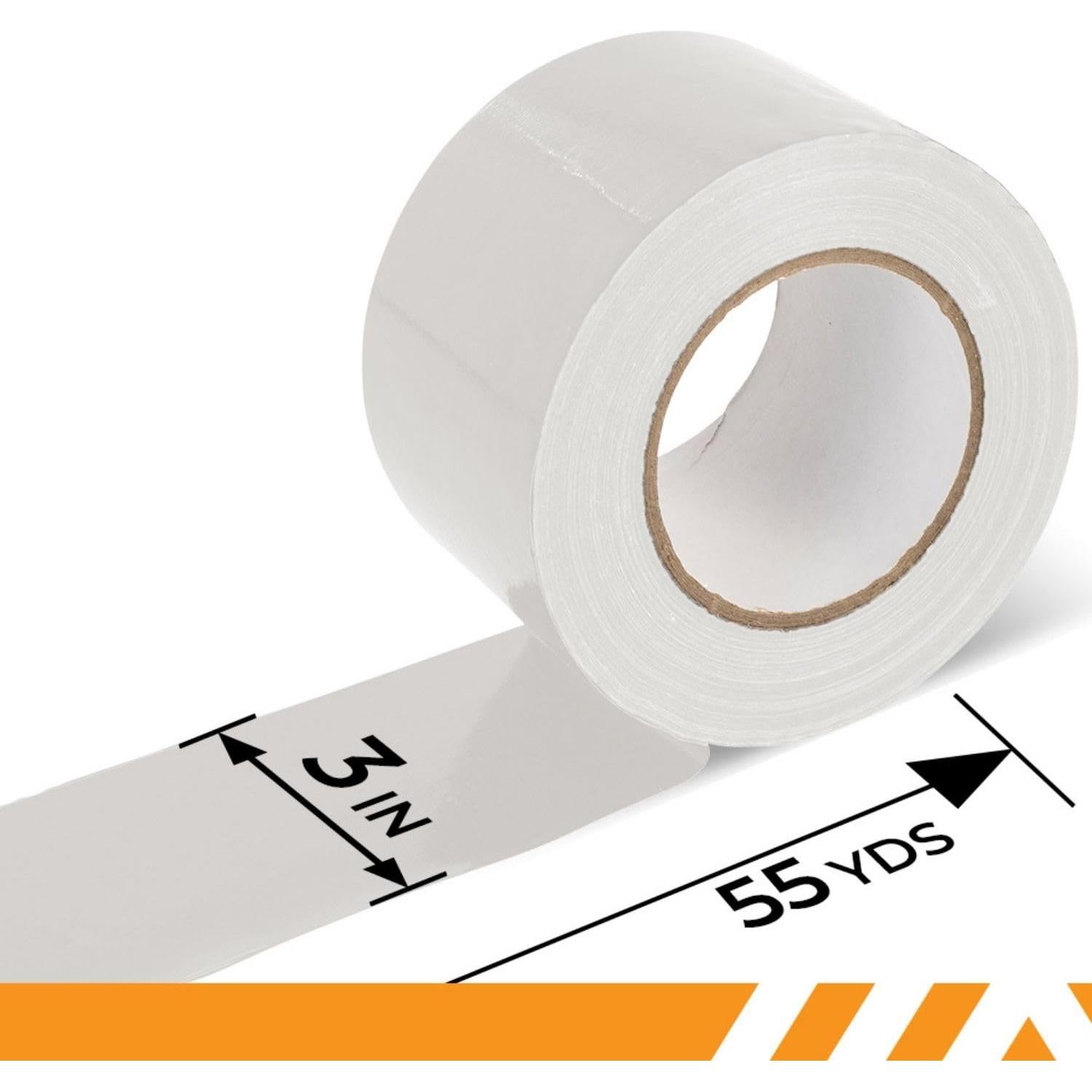 Cinta Adhesiva Ancha GTSE Blanca 3" x 50 Metros Impermeable