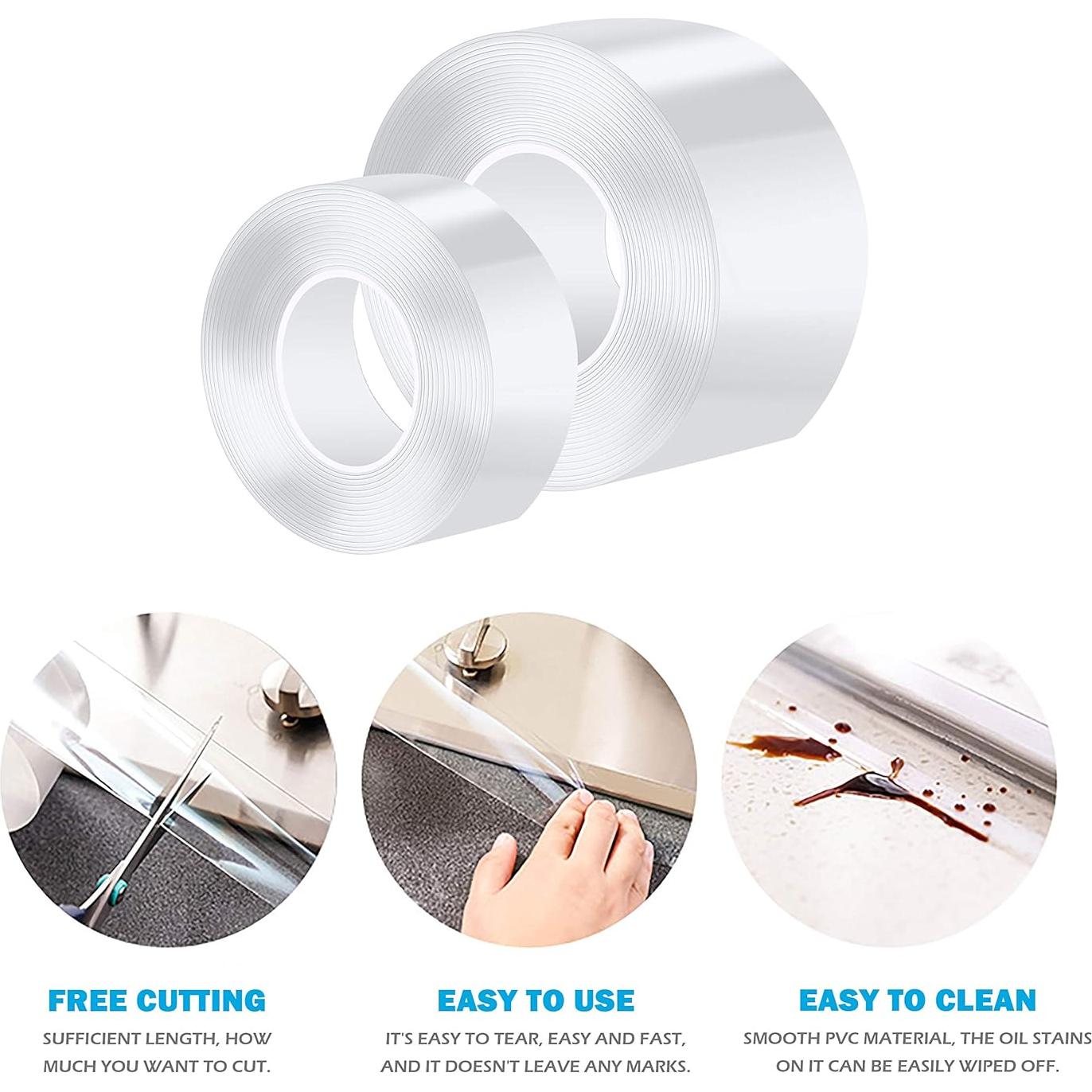 Cinta de Sellado Autoadhesiva Impermeable ToLanbbt 1.5 cm x 10 m