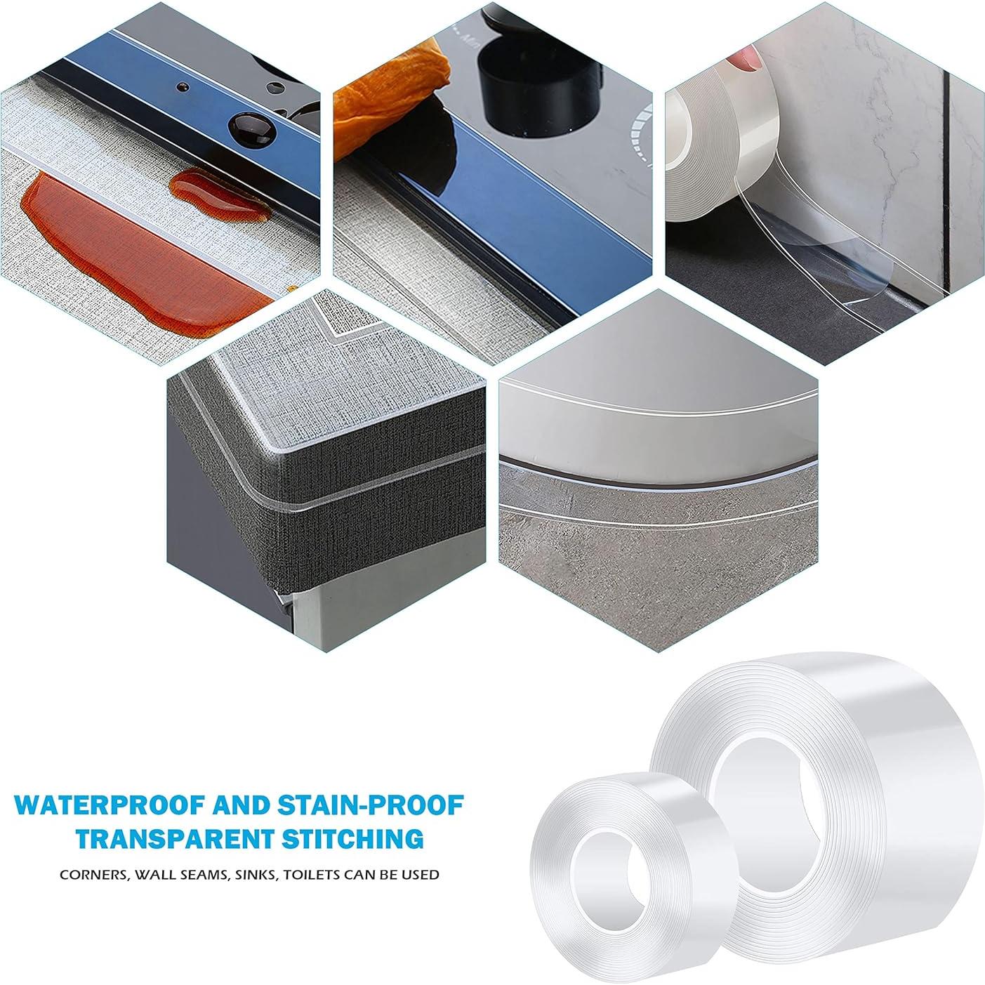 Cinta de Sellado Autoadhesiva Impermeable ToLanbbt 1.5 cm x 10 m