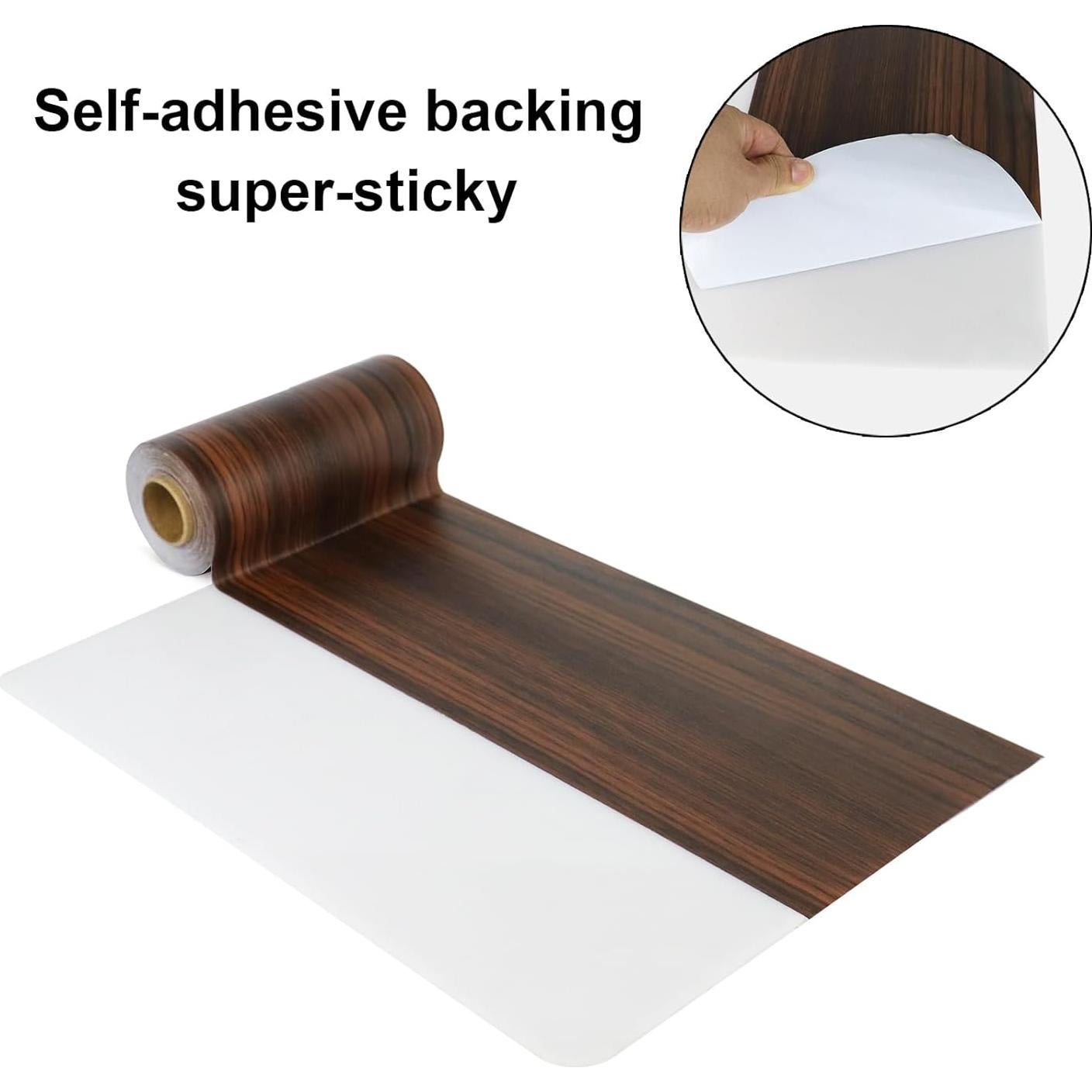 Cinta de Reparación de Grano de Madera BOMEI 10m Autoadhesiva