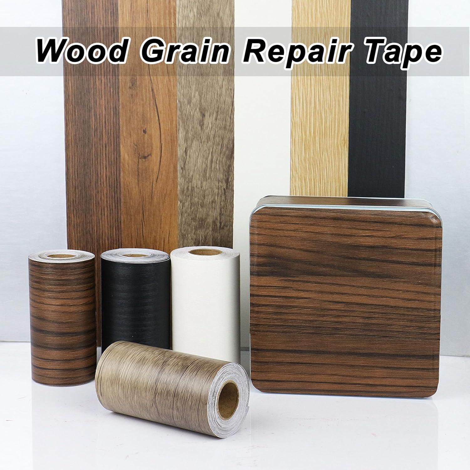 Cinta de Reparación de Grano de Madera BOMEI 10m Autoadhesiva