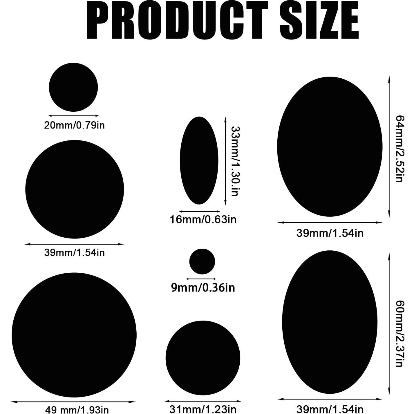 Parches de Reparación de Nylon Autoadhesivos NQEUEPN - 64 Piezas