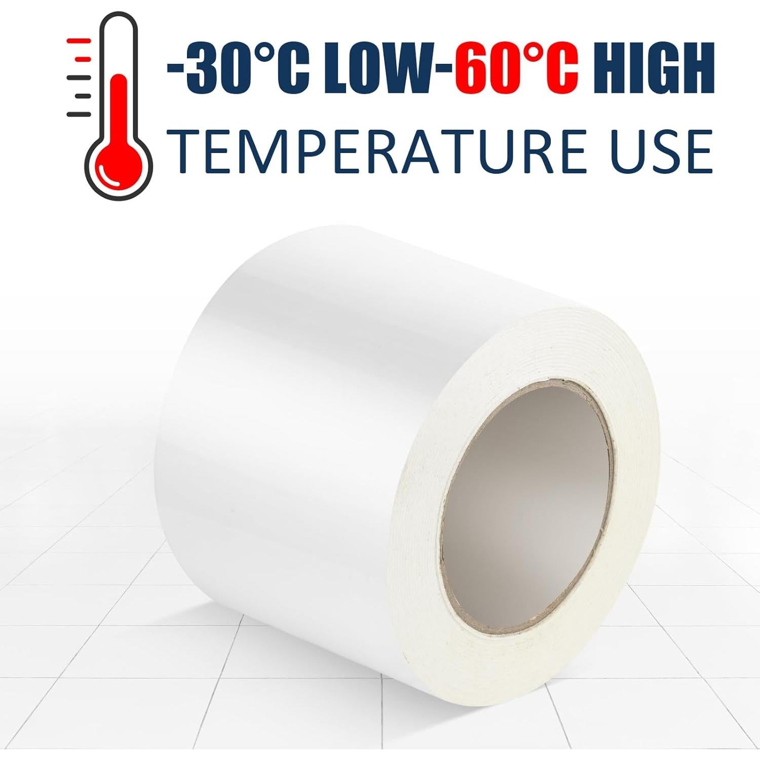 Cinta de Barrera de Vapor GUFJUCH 7.62 cm x 54.86 m Impermeable