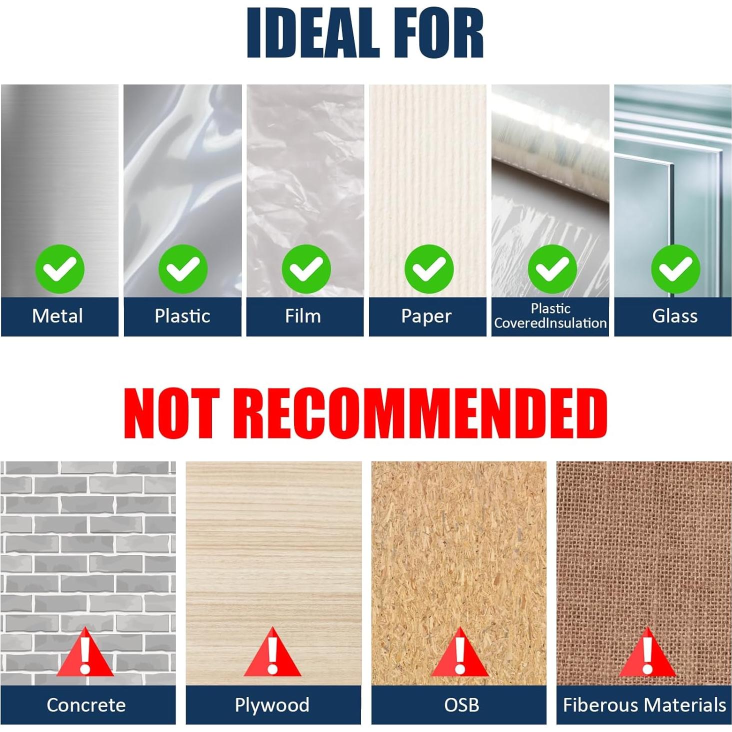 Cinta de Barrera de Vapor GUFJUCH 7.62 cm x 54.86 m Impermeable