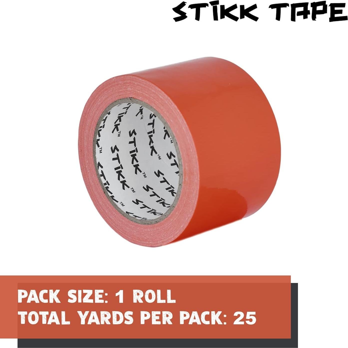 Cinta Ducto STIKK Naranja 7.62 cm x 22.86 m Alta Resistencia