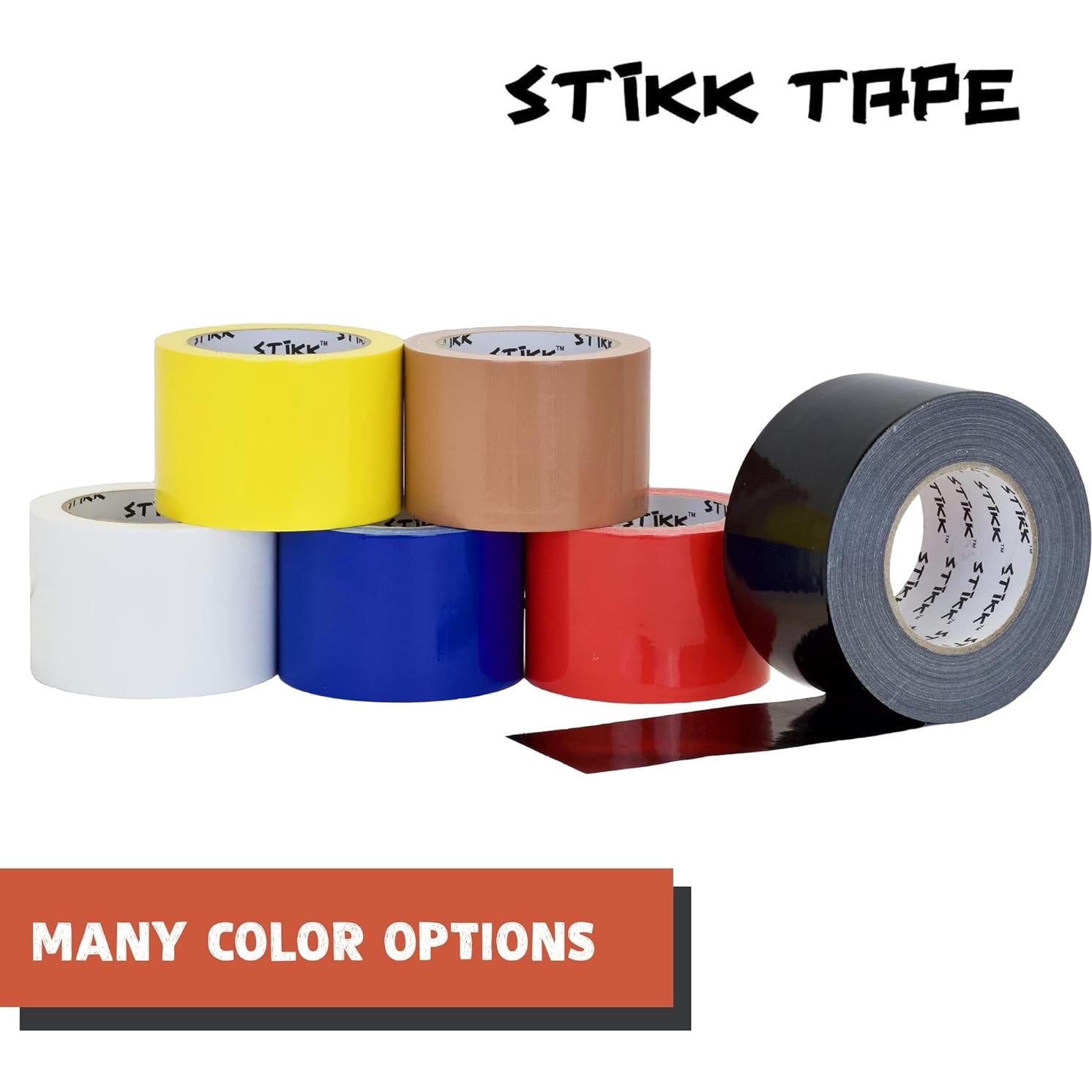 Cinta Ducto STIKK Naranja 7.62 cm x 22.86 m Alta Resistencia