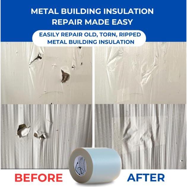 Cinta de Barrera de Vapor BlueTex 15.24 cm x 54.86 m - Impermeable