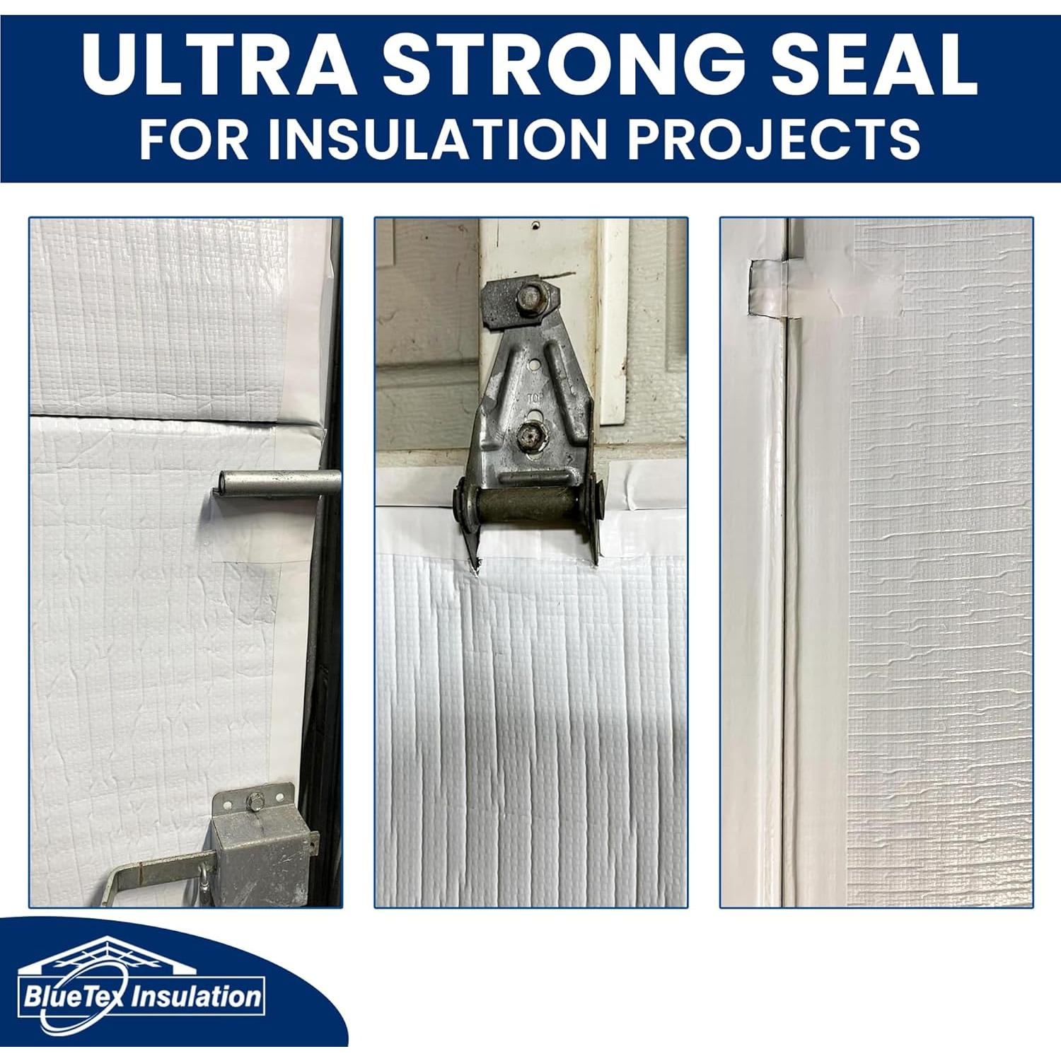 Cinta de Barrera de Vapor BlueTex 5 cm x 59,7 m para Aislamiento