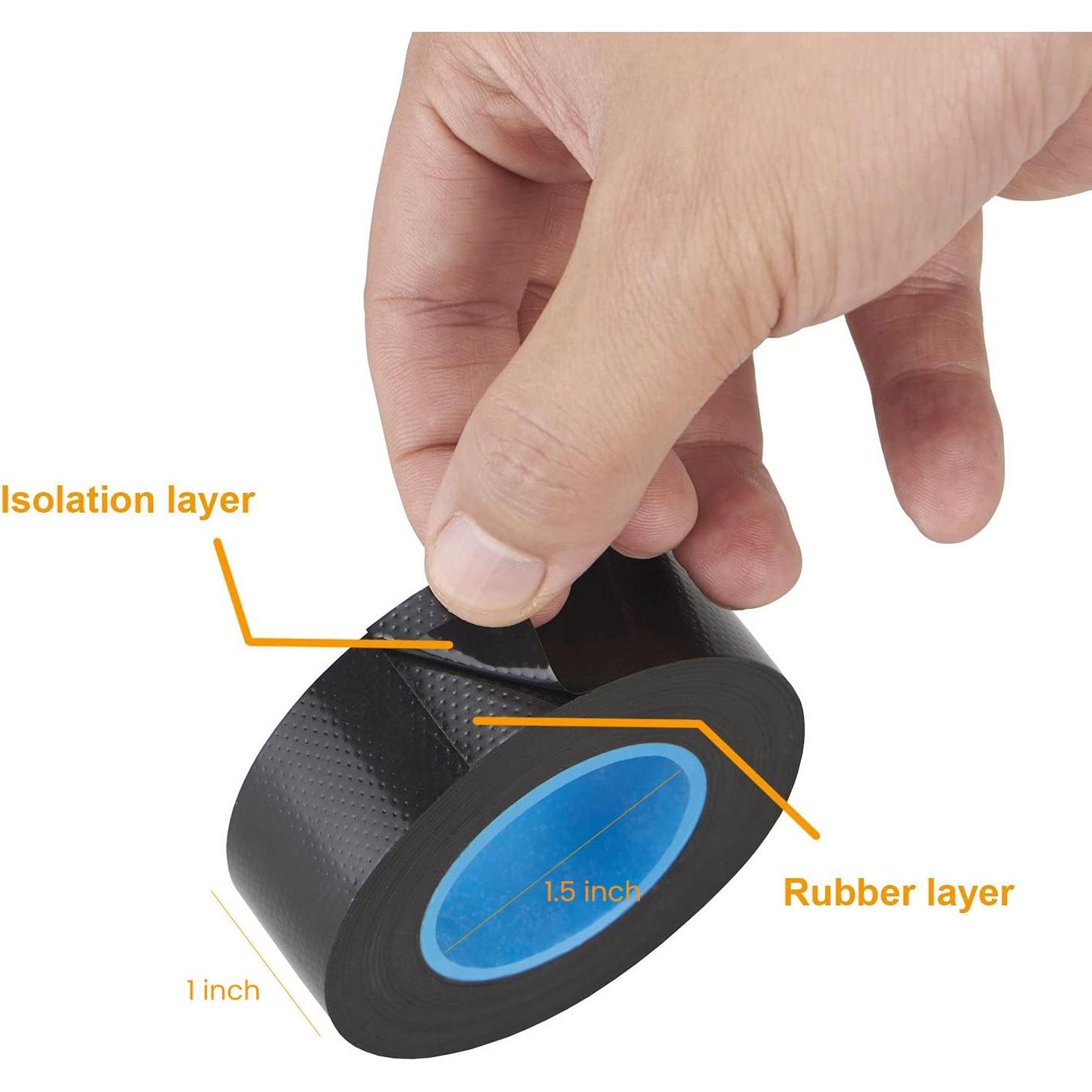 Cinta de Goma Autoadhesiva Lichamp 1" x 3m - 6 Rollos