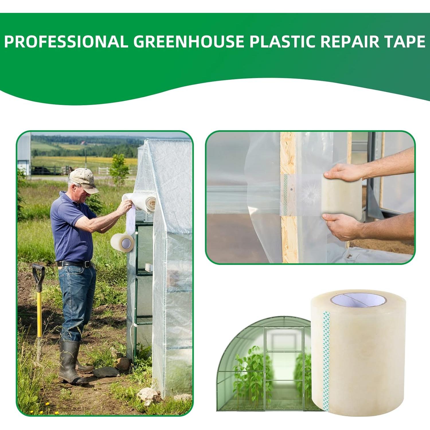 Cinta de Reparación Plástica Pueatte 10.16cm x 64.62m UV