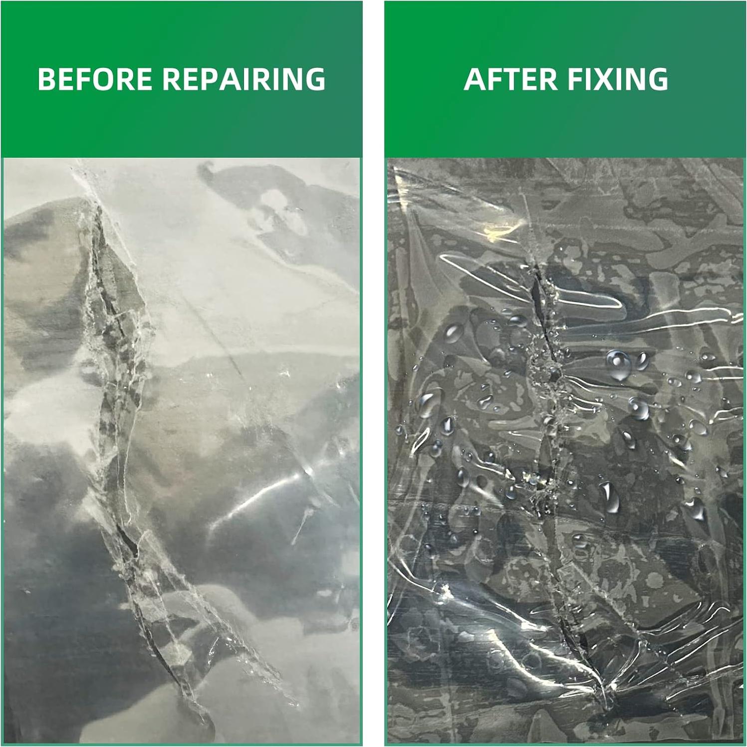 Cinta de Reparación Plástica Pueatte 10.16cm x 64.62m UV