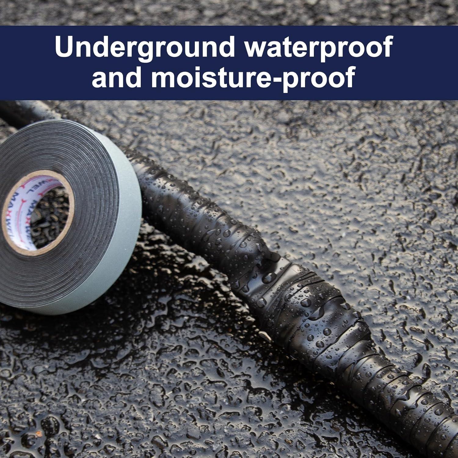 Cinta de Empalme Autoamalgamante Maxwel 19mm x 9.1m 35kV