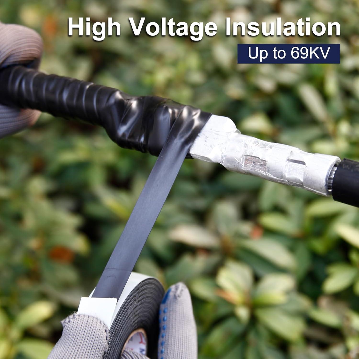 Cinta de Empalme Autoamalgamante Maxwel 19mm x 9.1m 35kV