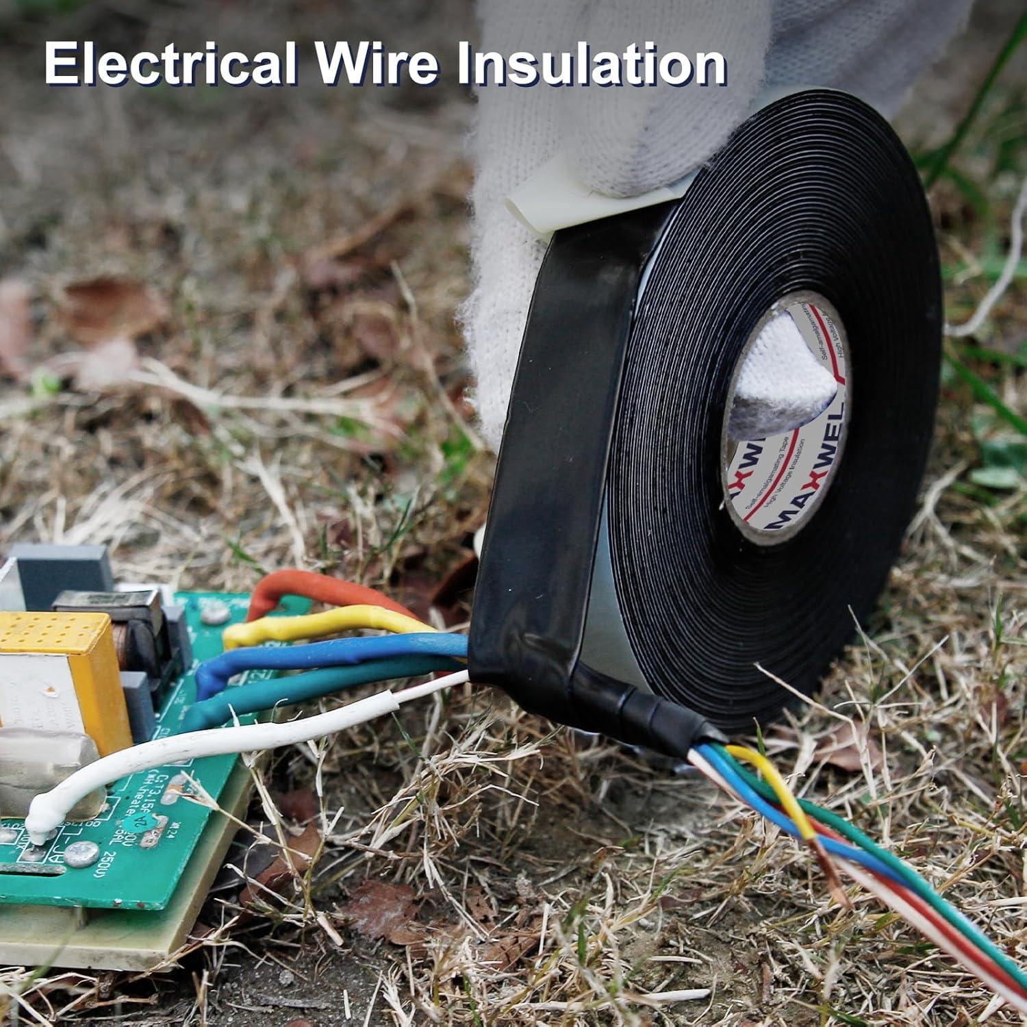 Cinta de Empalme Autoamalgamante Maxwel 19mm x 9.1m 35kV