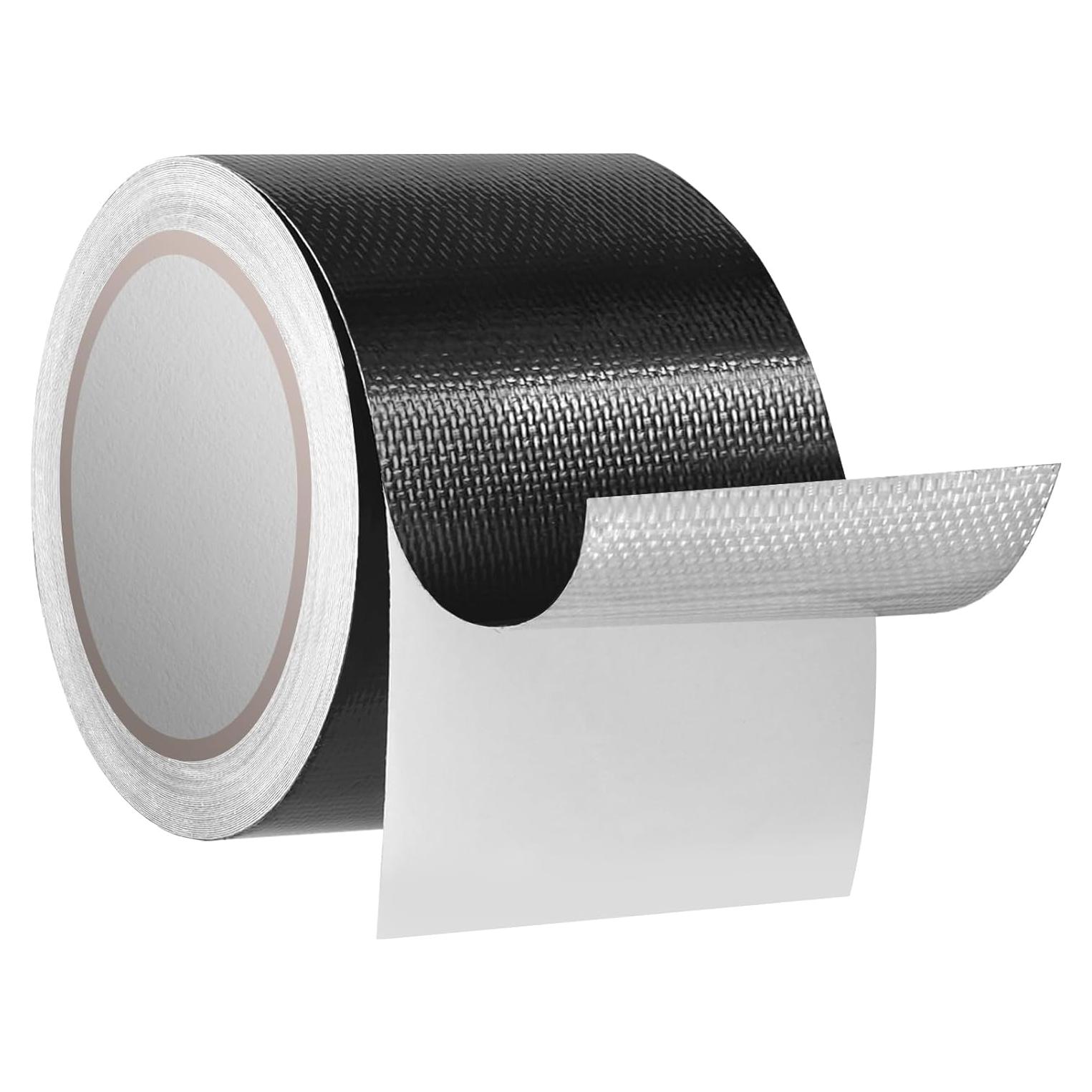 Cinta de Reparación HIFILTURE 8cm x 7.62m Negra para Lona