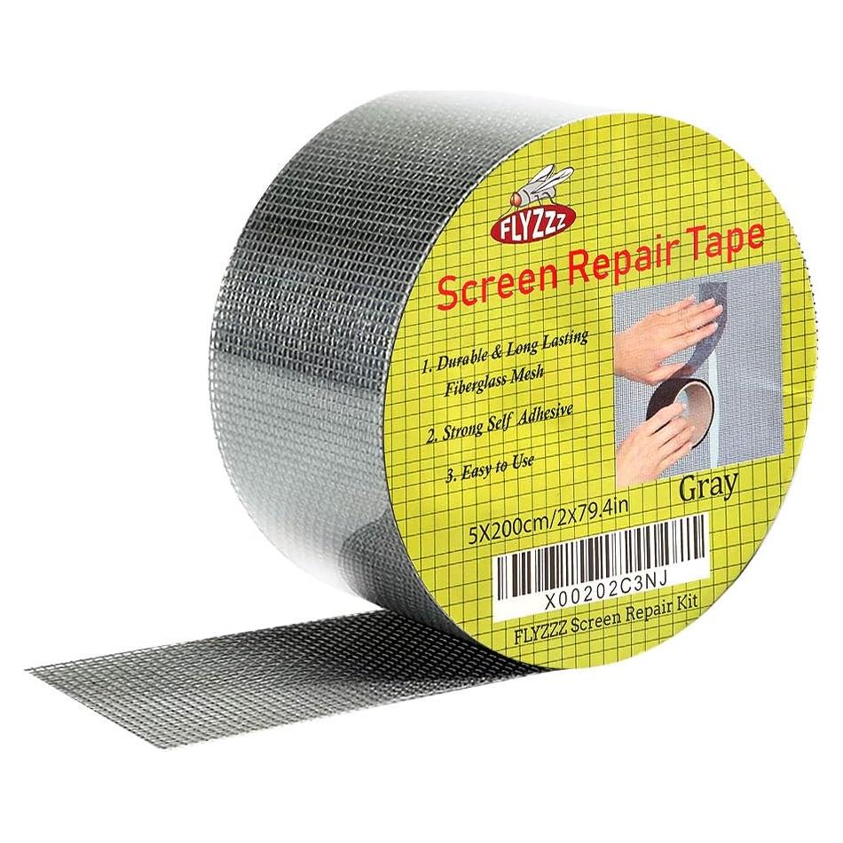 Cinta de Reparación de Pantallas FLYZZZ 2x201.5 cm Impermeable
