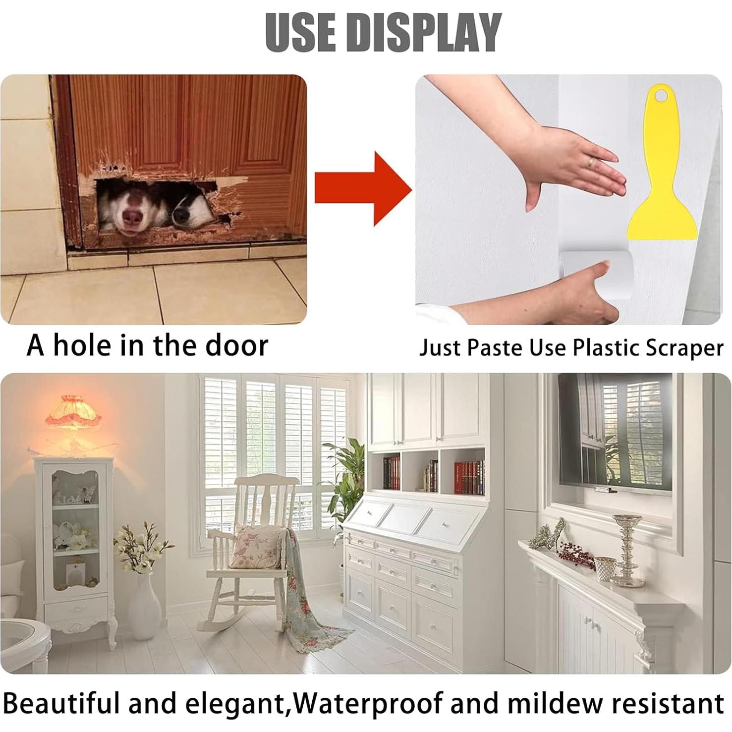 Cinta de Reparación de Madera KOBFUN 10m x 10cm Autoadhesiva