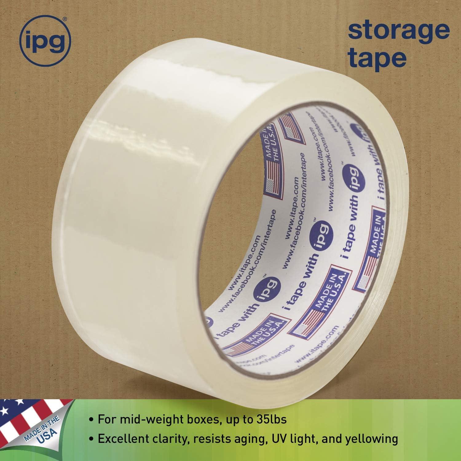 Cinta de Almacenamiento IPG Transparente 1.88" x 50 m 9852