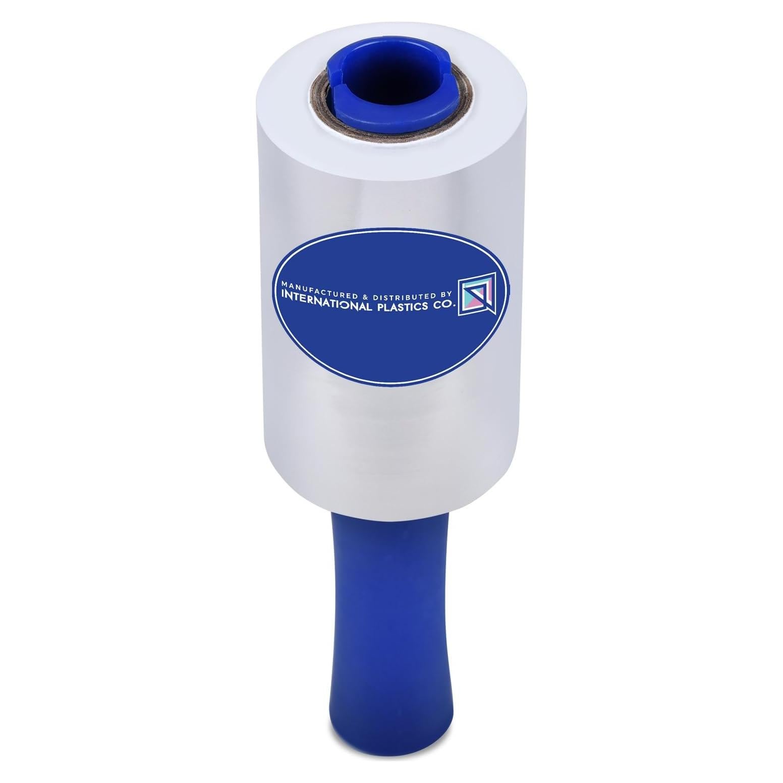 Película Plástica Estirable 5" con Mango Rotatorio 1000 pies