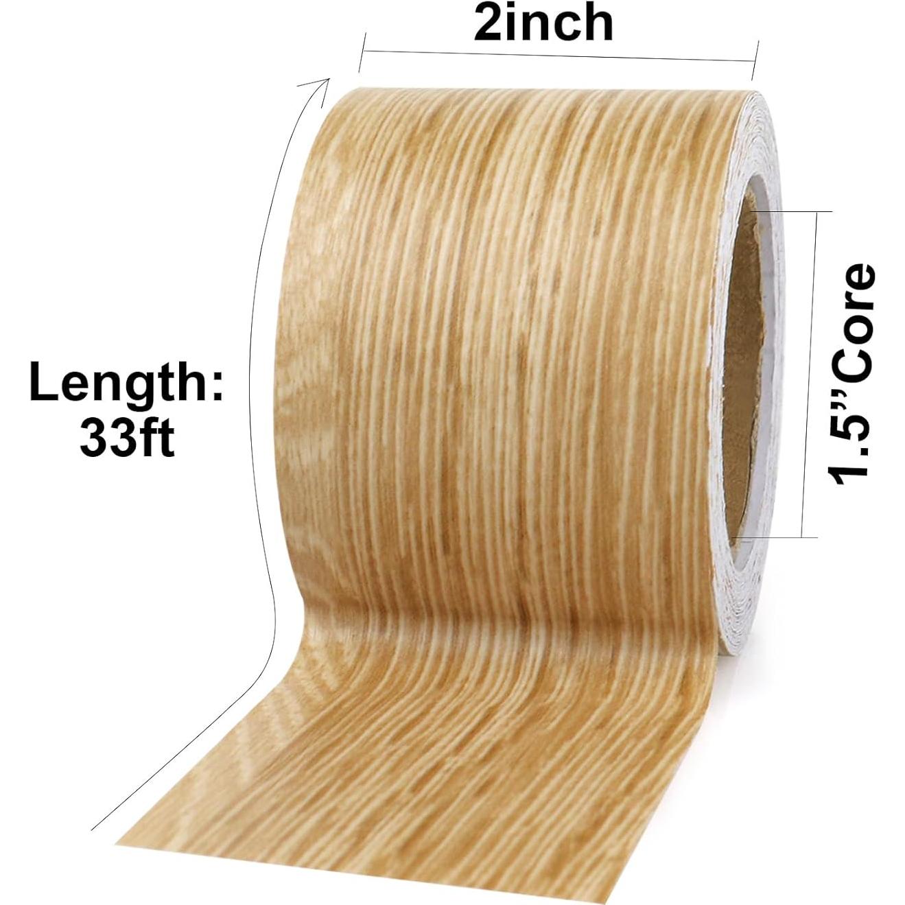 Cinta de Reparación de Madera BOMEI PACK 5.08cm x 10.06m Roble Café