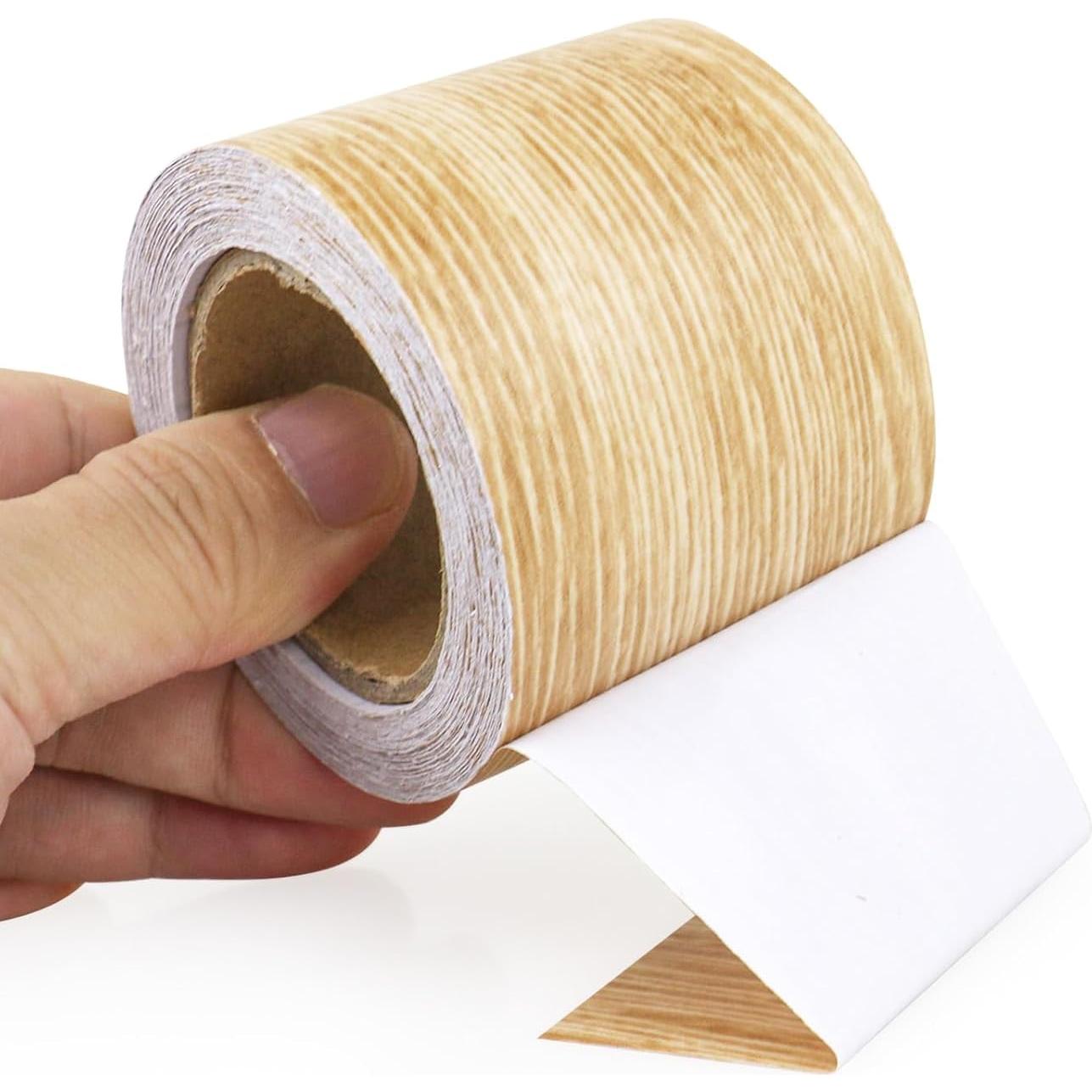 Cinta de Reparación de Madera BOMEI PACK 5.08cm x 10.06m Roble Café