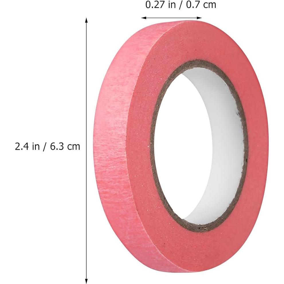 Cintas de Enmascarar de Color Artibetter - 3 Rollos 6.3cm