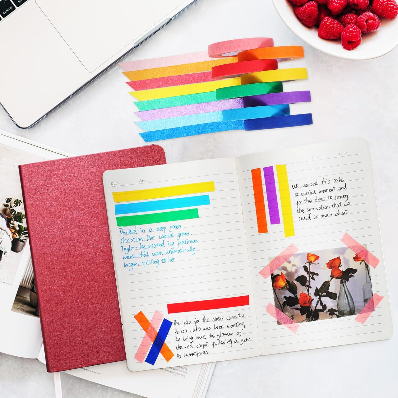 Cintas de Enmascarar de Color Artibetter - 3 Rollos 6.3cm