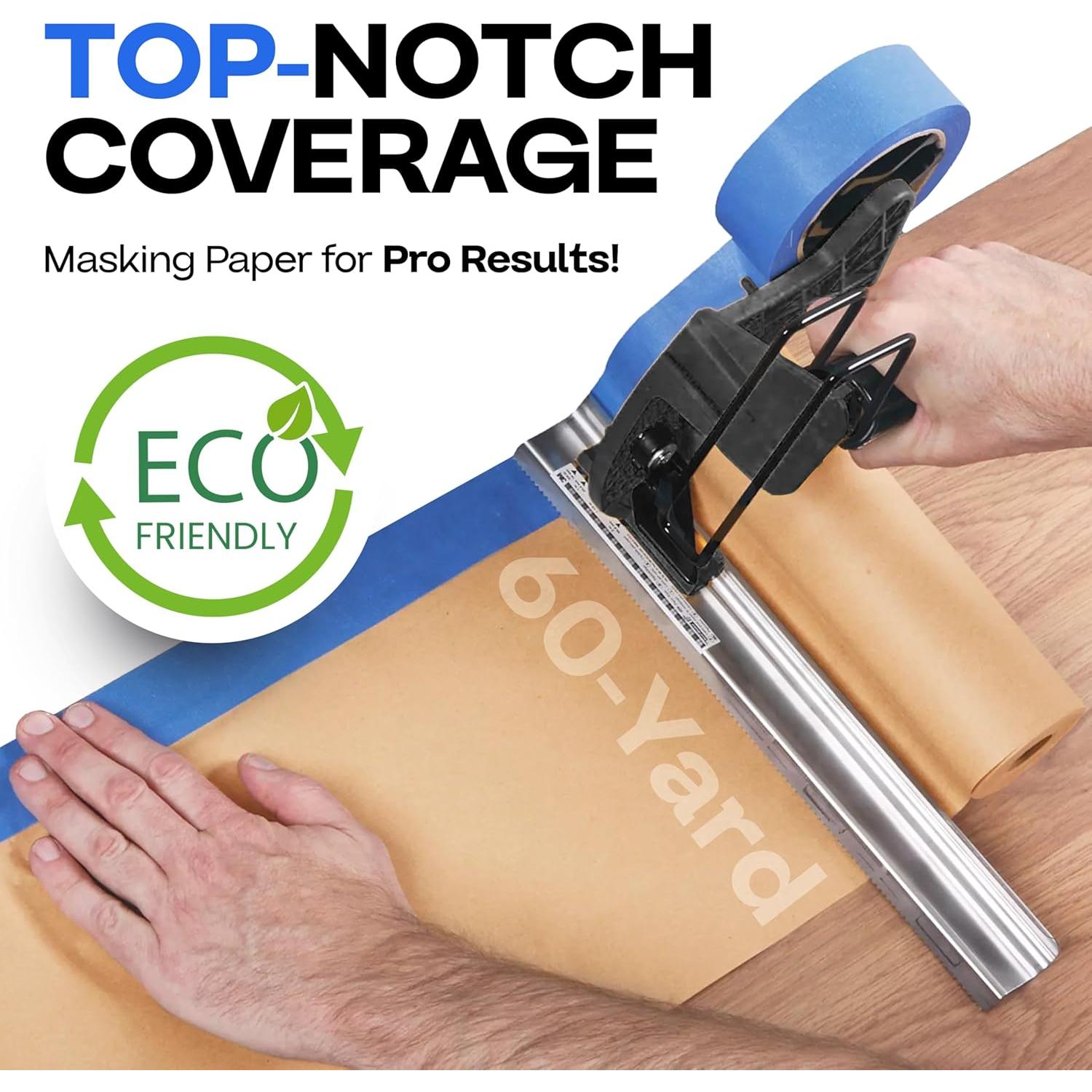 Conjunto de papel enmascarador IDL Packaging 23, 30 y 46 cm