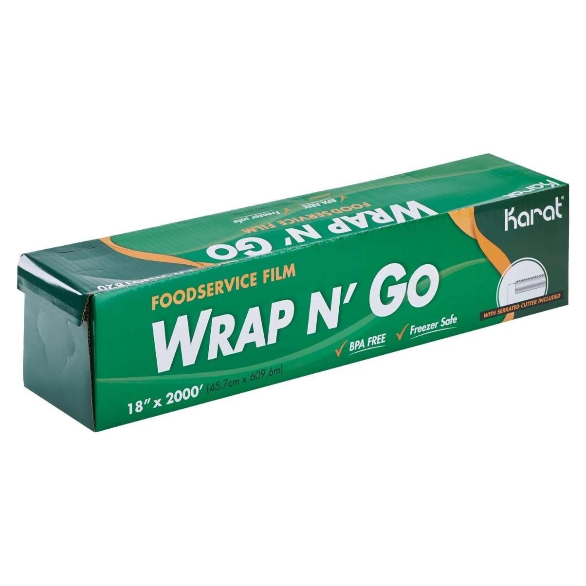 Película de Alimentos Karat 45.72 cm x 609.6 m con Cortador