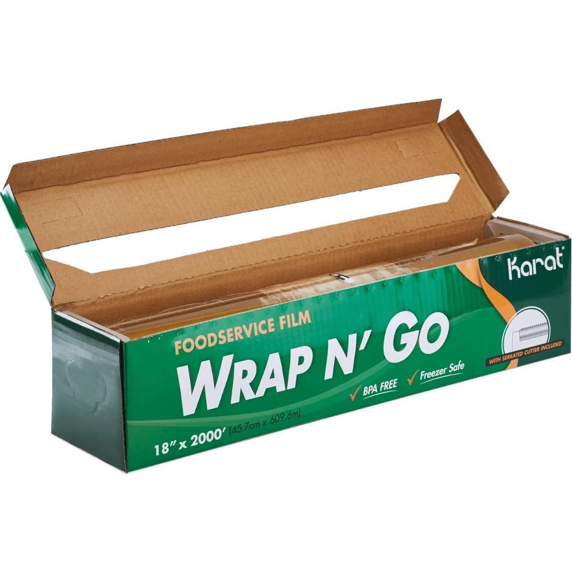 Película de Alimentos Karat 45.72 cm x 609.6 m con Cortador