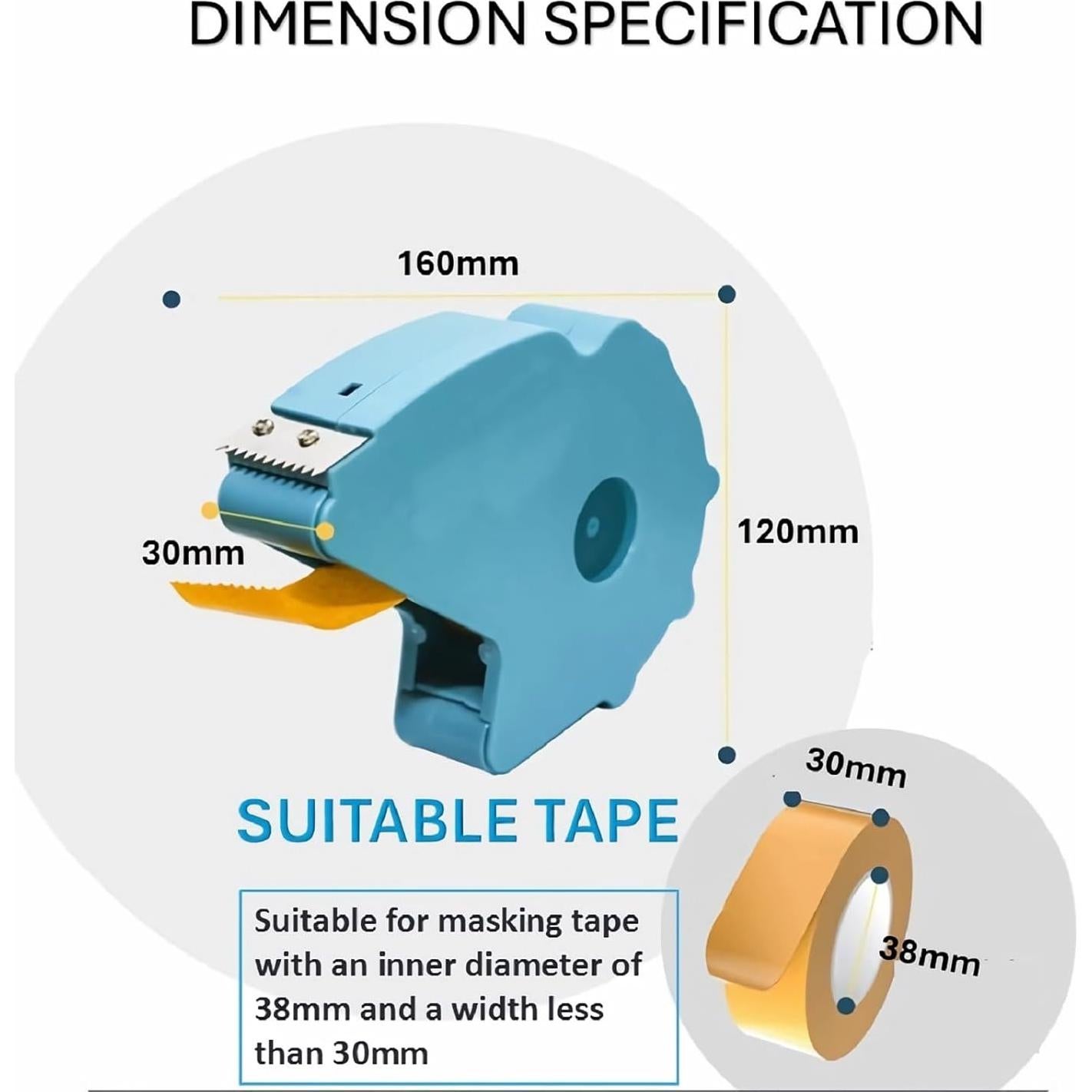 Dispensador de Cinta de Enmascarar Accufine para Pintura