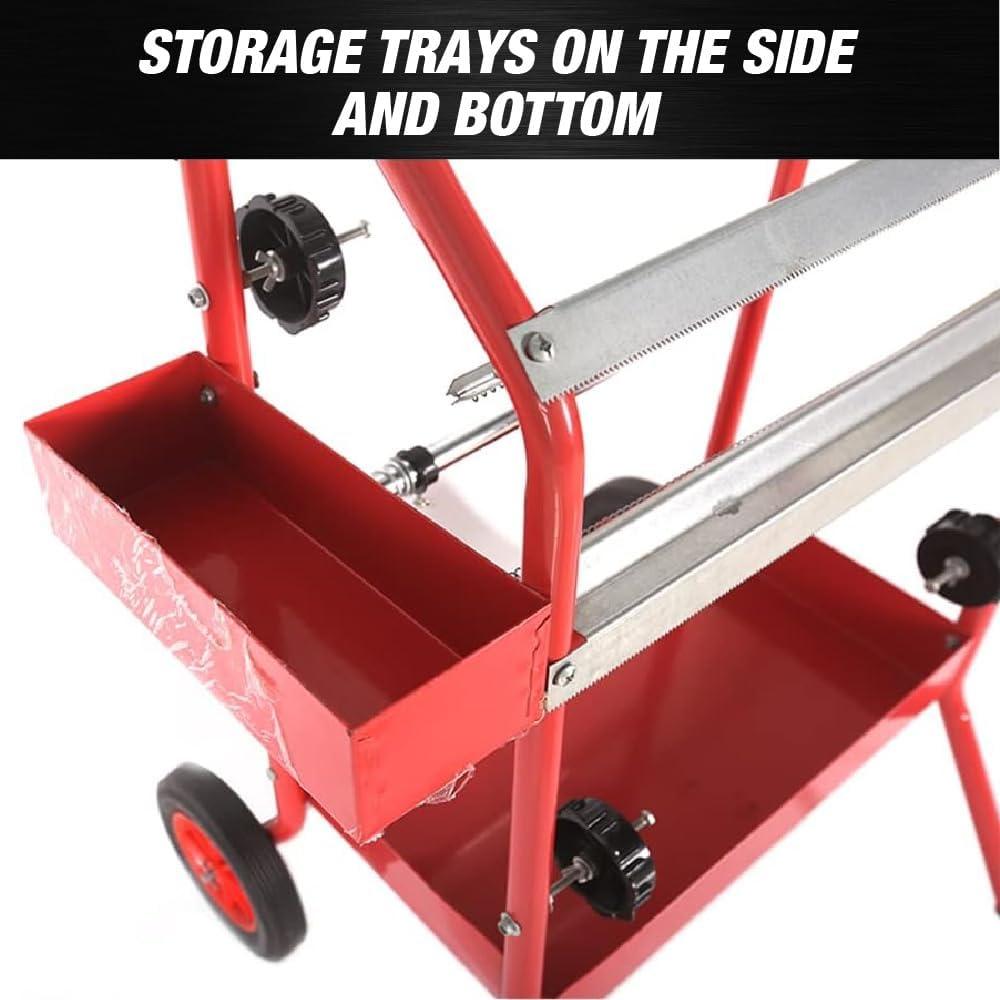 Máquina Móvil de Papel de Enmascarar 45.72 cm con Bandejas