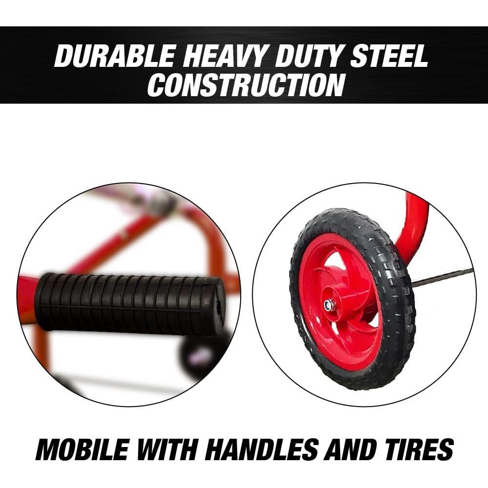 Máquina Móvil de Papel de Enmascarar 45.72 cm con Bandejas