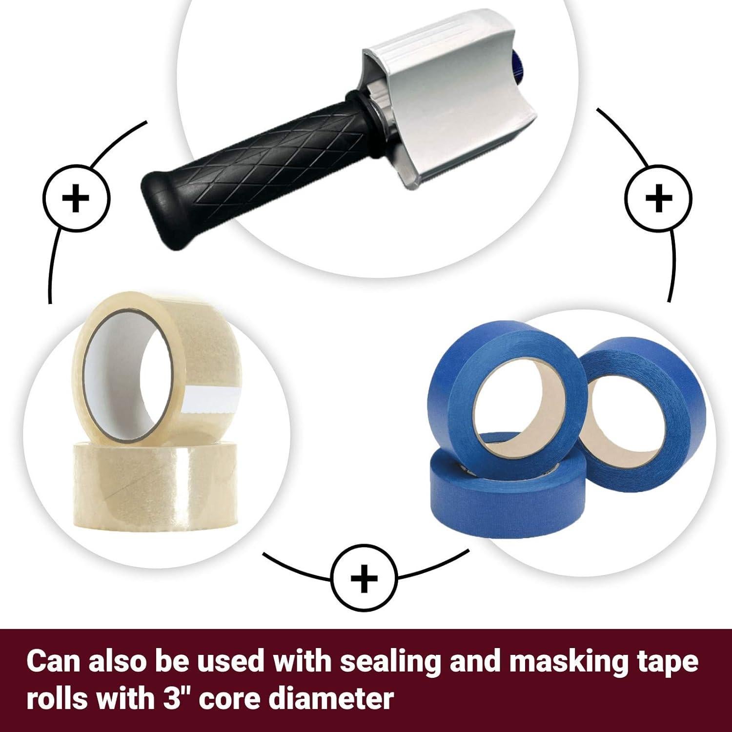 Dispensador de Película Estirable IDL W-600 para Rollos de 3"