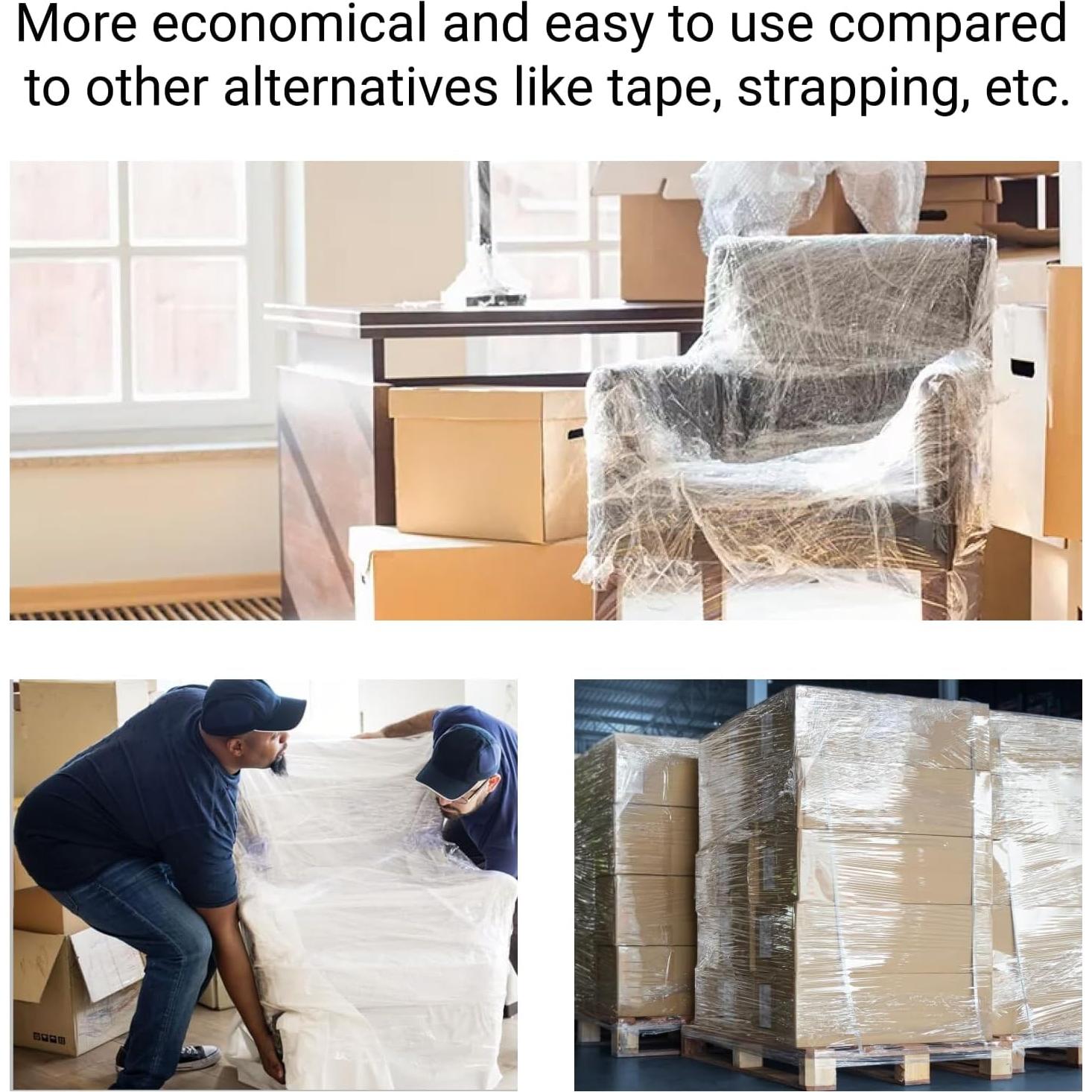 Dispensador de Película Estirable IDL W-600 para Rollos de 3"