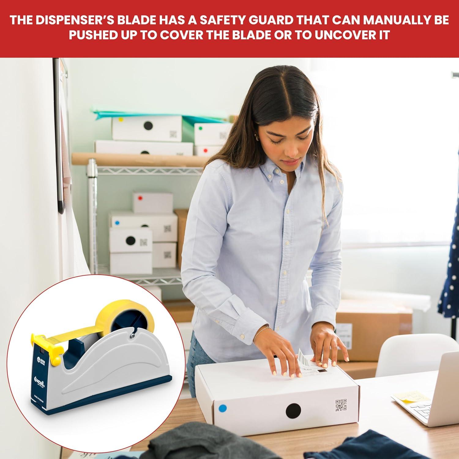 Dispensador de Cinta de Escritorio GGR ET-117 Acero 2.54 cm