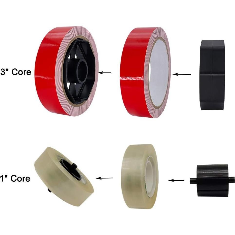 Dispensador de Cinta AWEI AZHI con Núcleo Intercambiable 1" y 3"