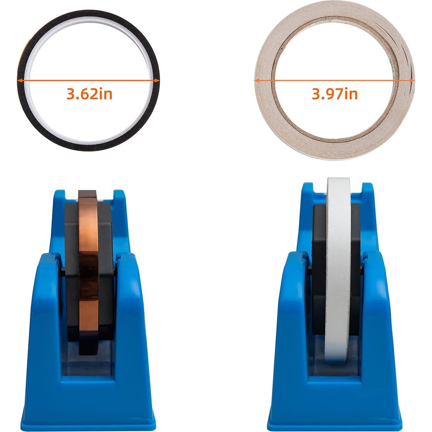 Dispensador de Cinta de Escritorio iHomecooker Azul 1" y 3"