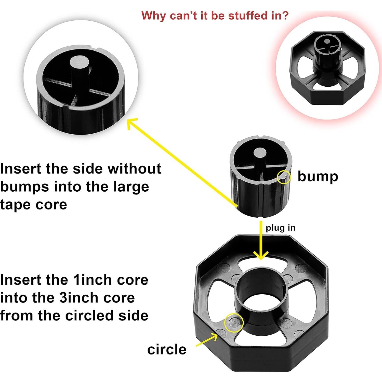 Dispensador de Cinta de Escritorio iHomecooker Azul 1" y 3"