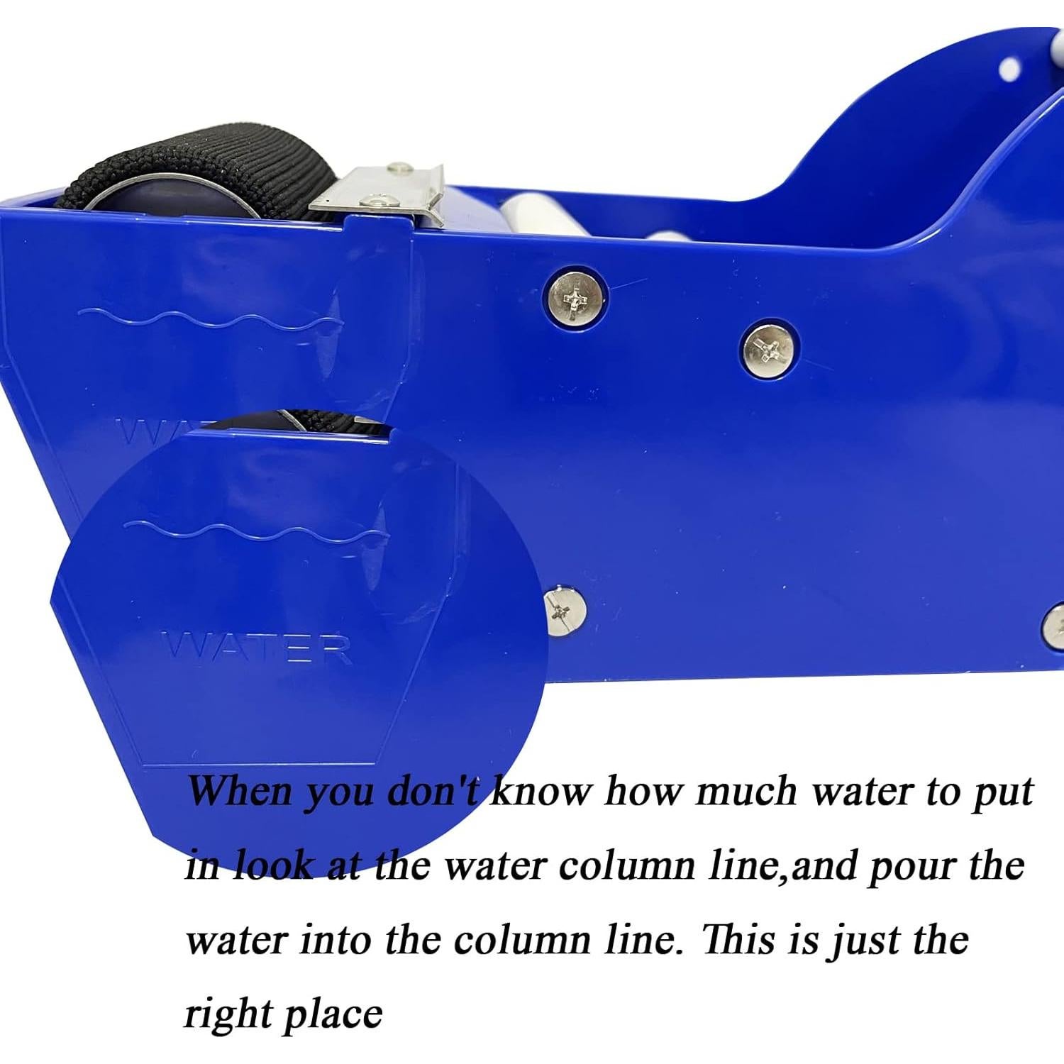 Dispensador de Cinta Activada por Agua QILIMA Azul 32cm