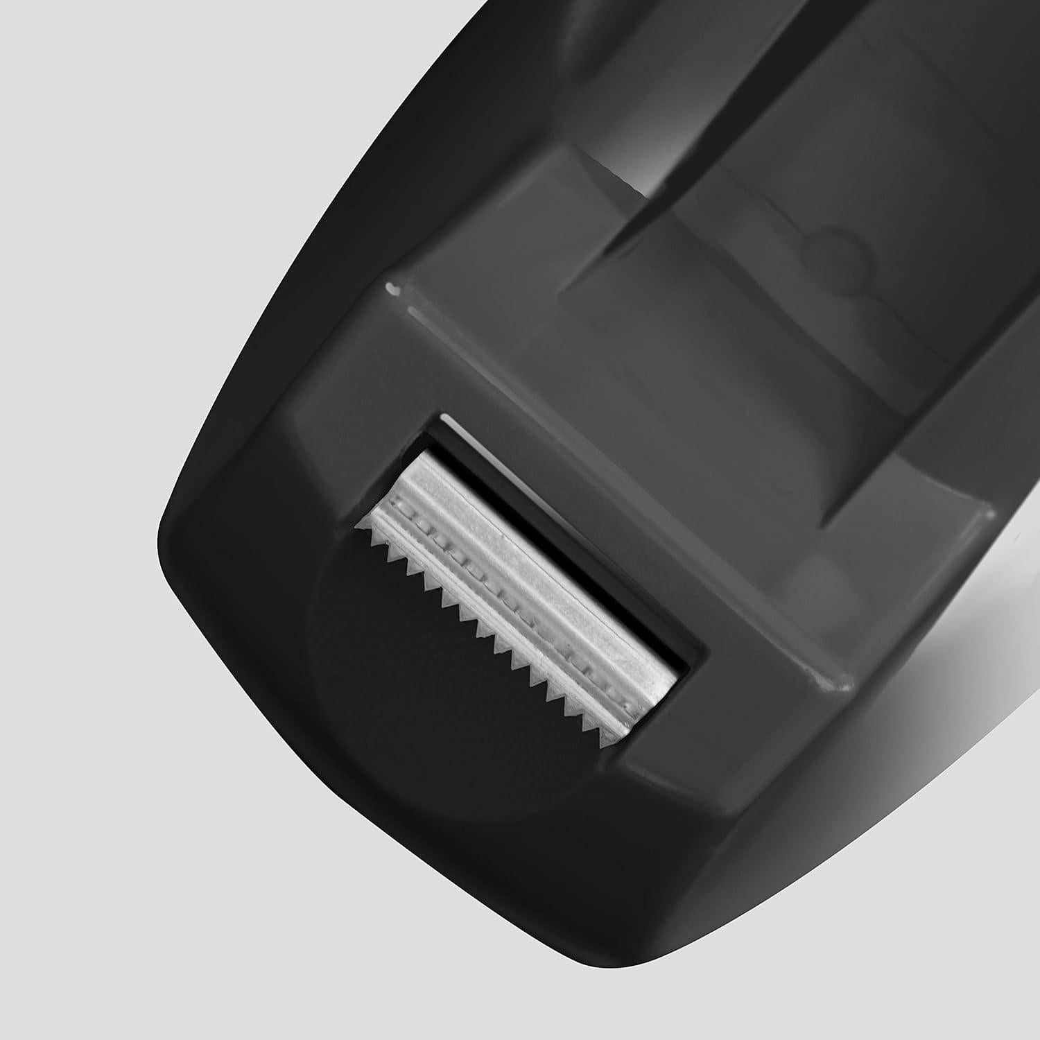 Dispensador de Cinta Jumbo Acrimet Premium Negro con Cuchilla de Acero