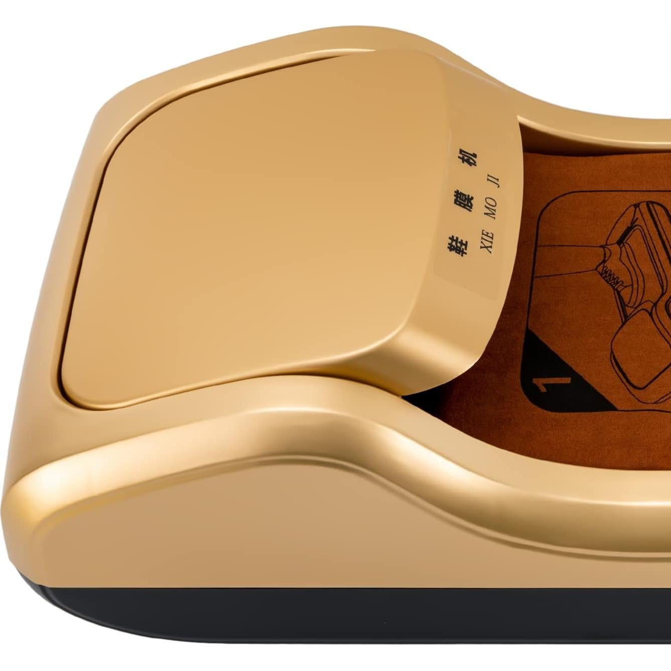 Dispensador Automático de Cubiertas de Zapatos Headery Dorado