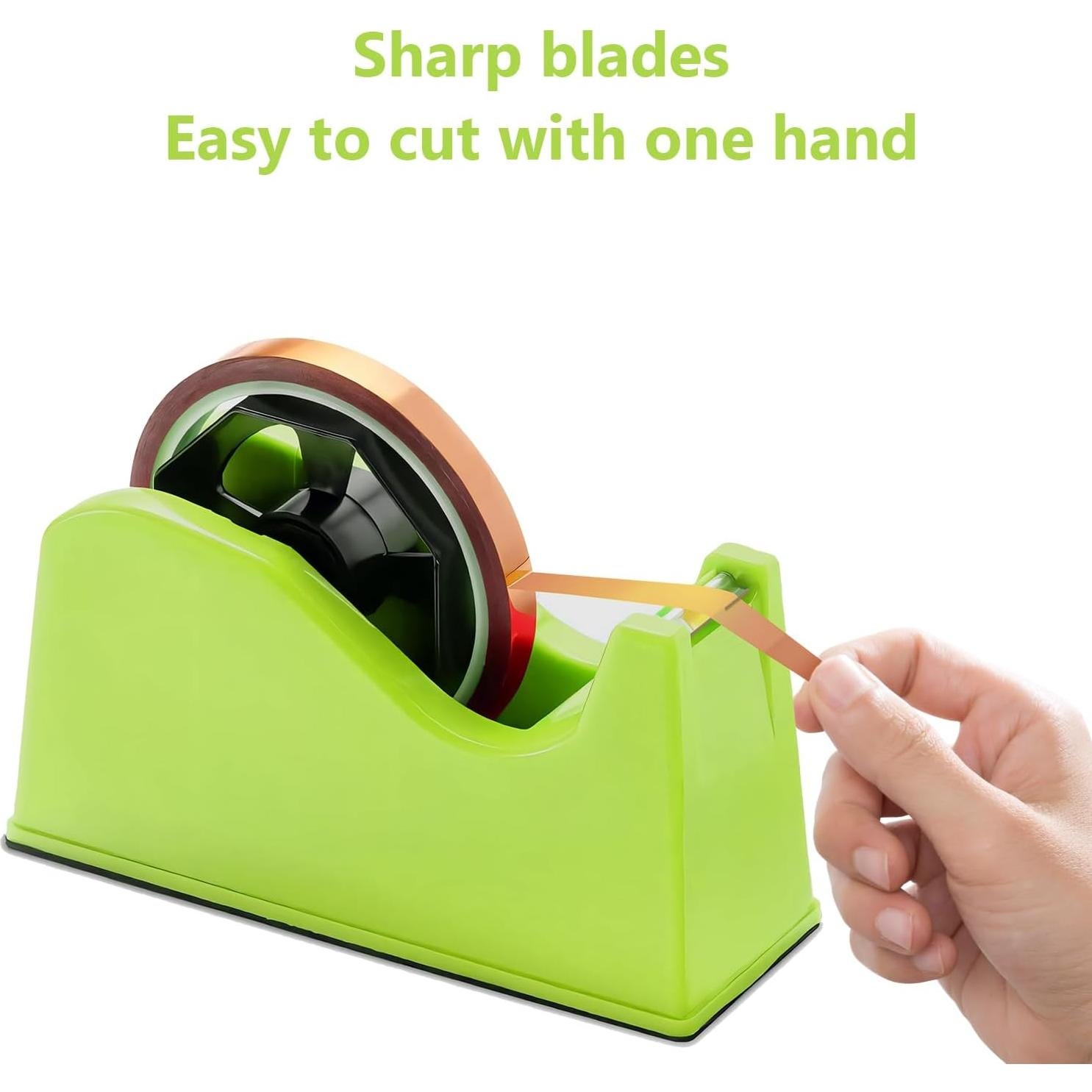 Dispensador de Cinta de Calor LKYUYV Verde con Base Antideslizante