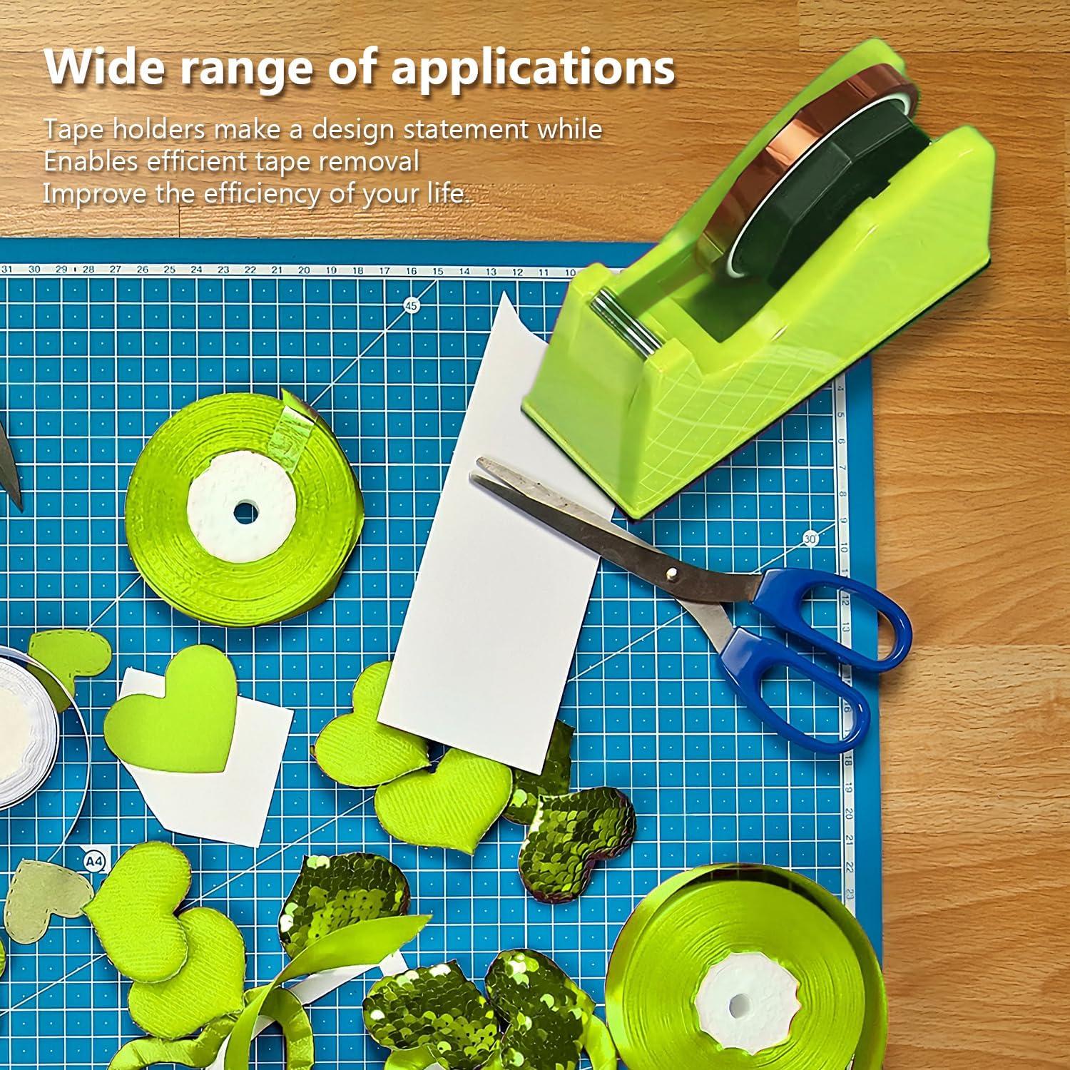 Dispensador de Cinta de Calor LKYUYV Verde con Base Antideslizante