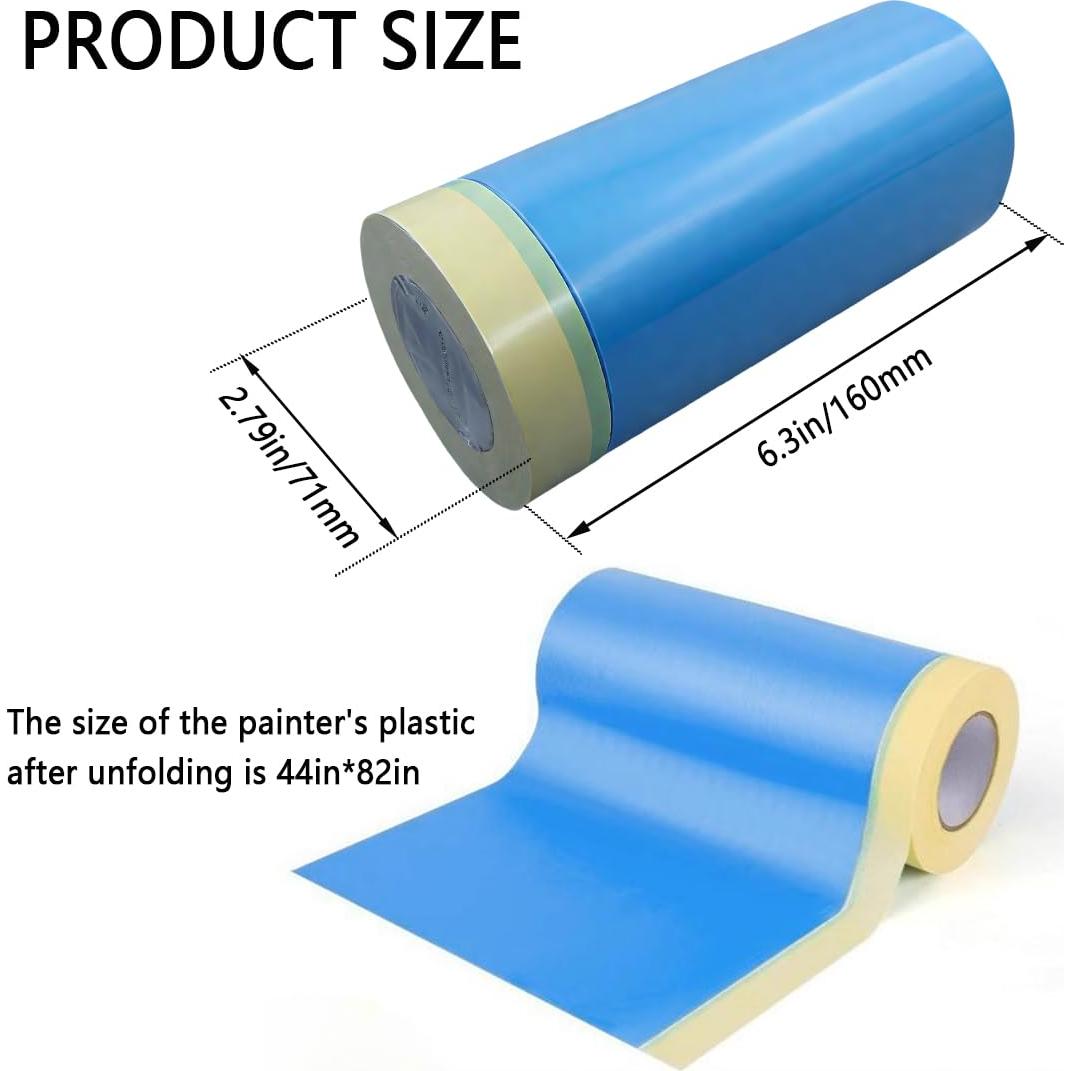 Película Protectora para Pintura en Spray Hengengood 111.76 cm x 24.99 m