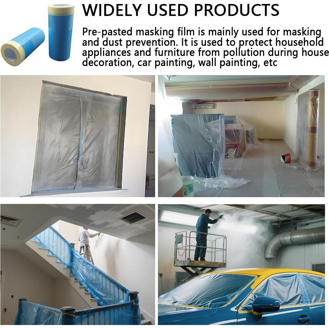 Película Protectora para Pintura en Spray Hengengood 111.76 cm x 24.99 m