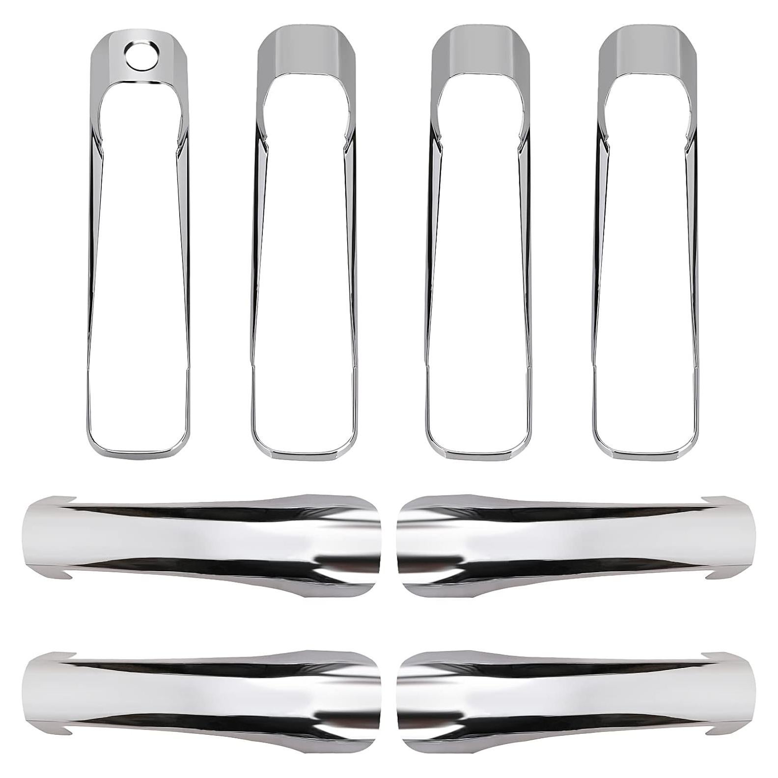 Cubiertas de Manijas de Puerta Cromo Tutor Auto para Dodge Ram 2009-2018