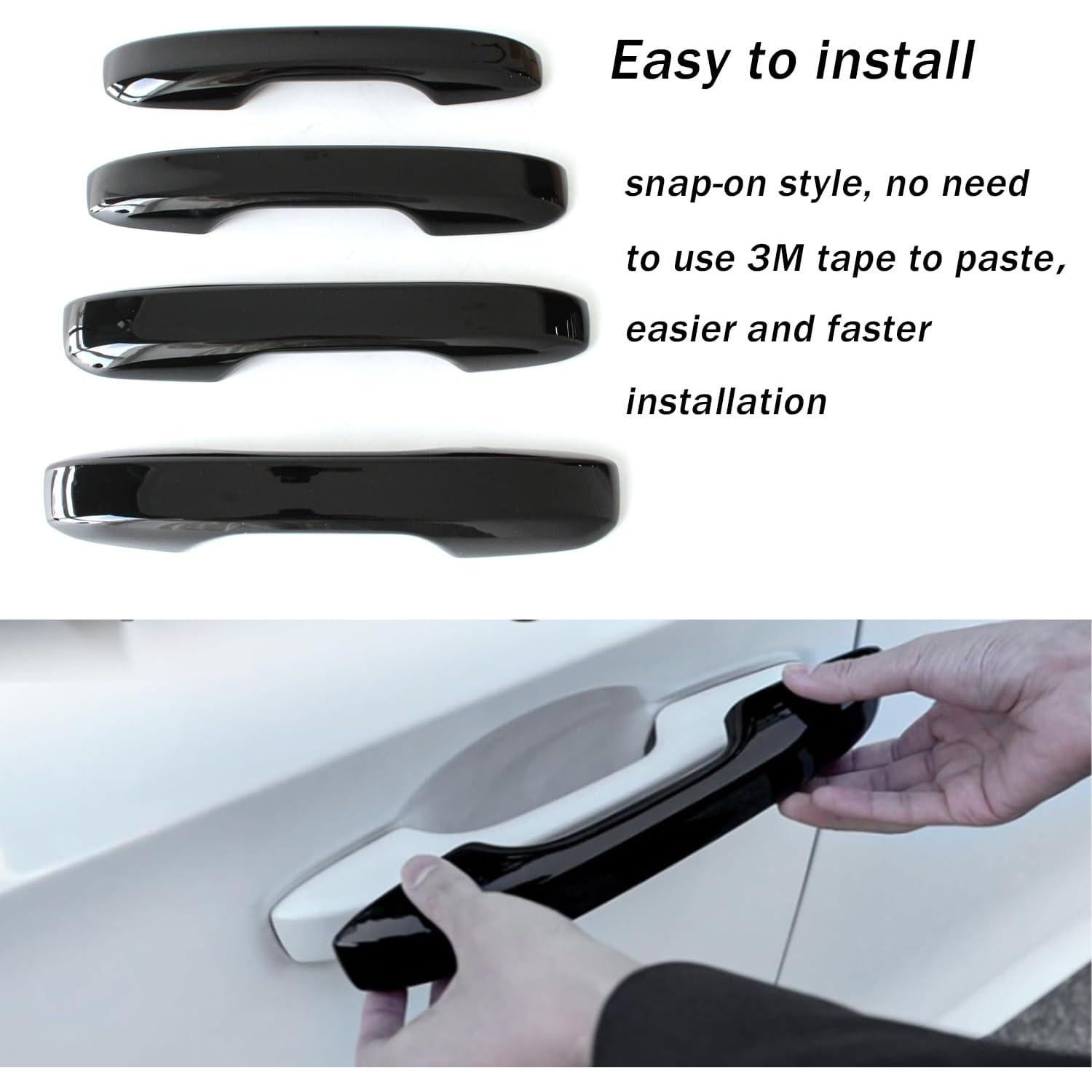 Cubiertas de Manija de Puerta AUCERAMIC para Honda Civic 2022-2025