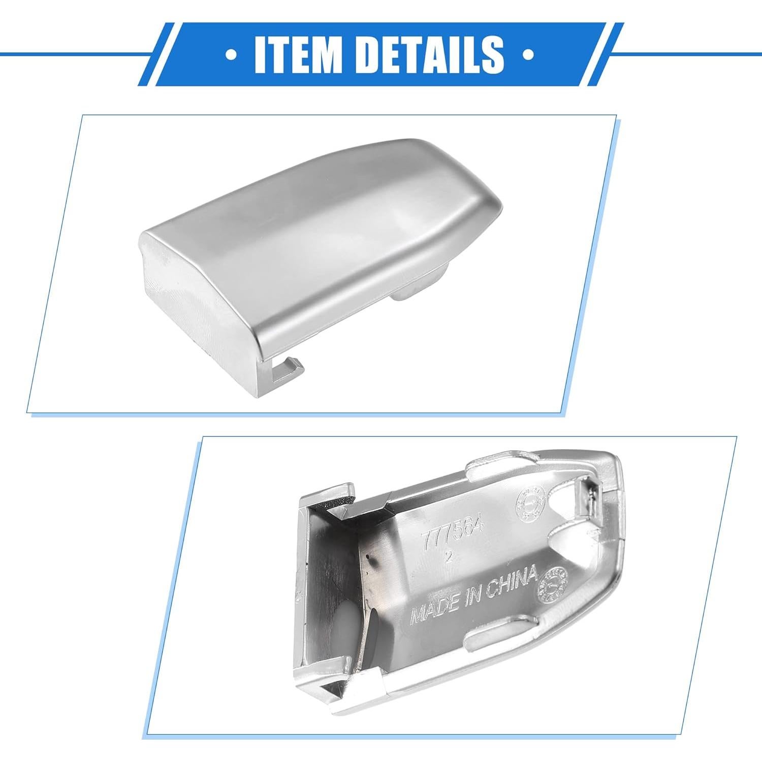 Cubierta de Tapa de Manija de Puerta VekAuto para Cadillac Escalade 2015-2018