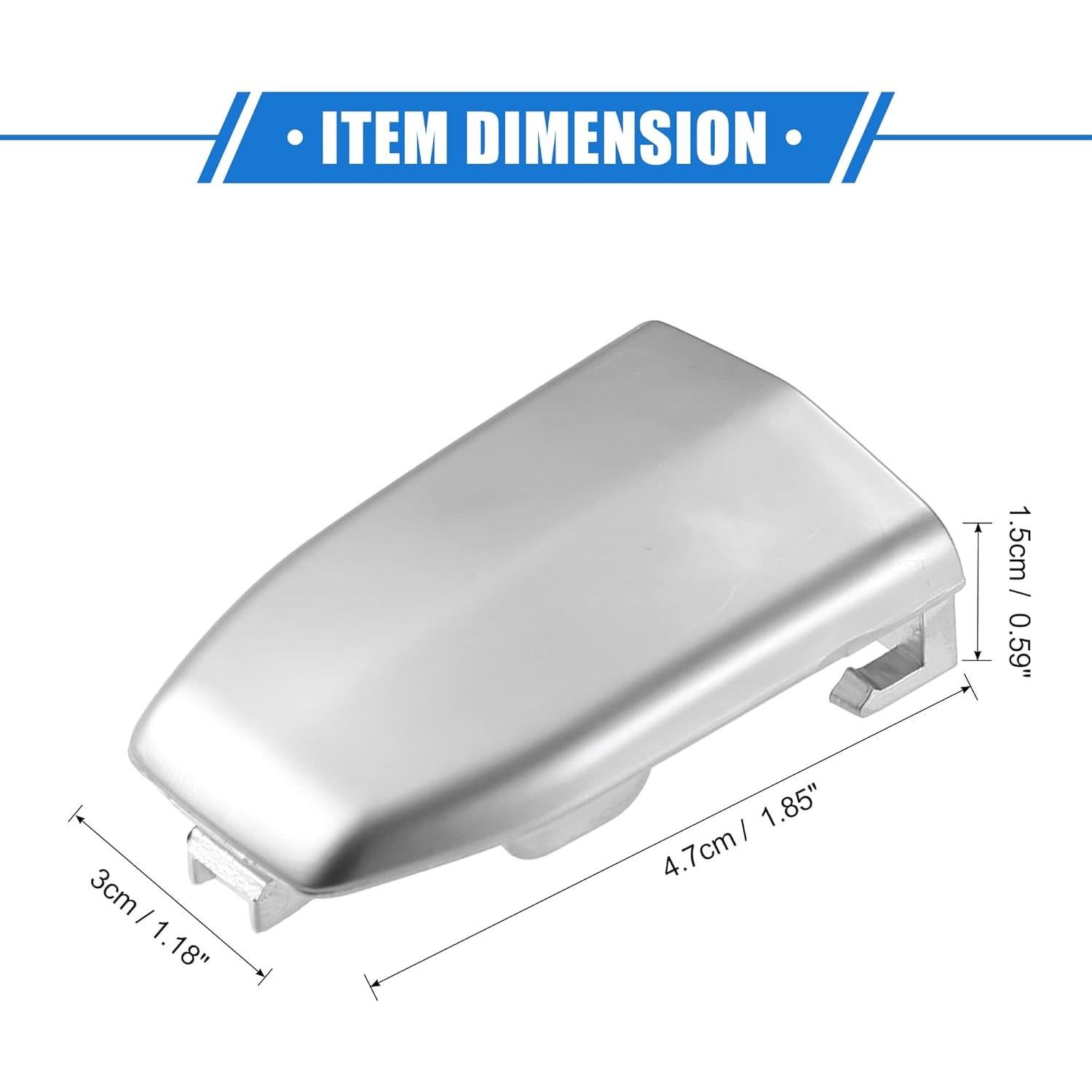 Cubierta de Tapa de Manija de Puerta VekAuto para Cadillac Escalade 2015-2018